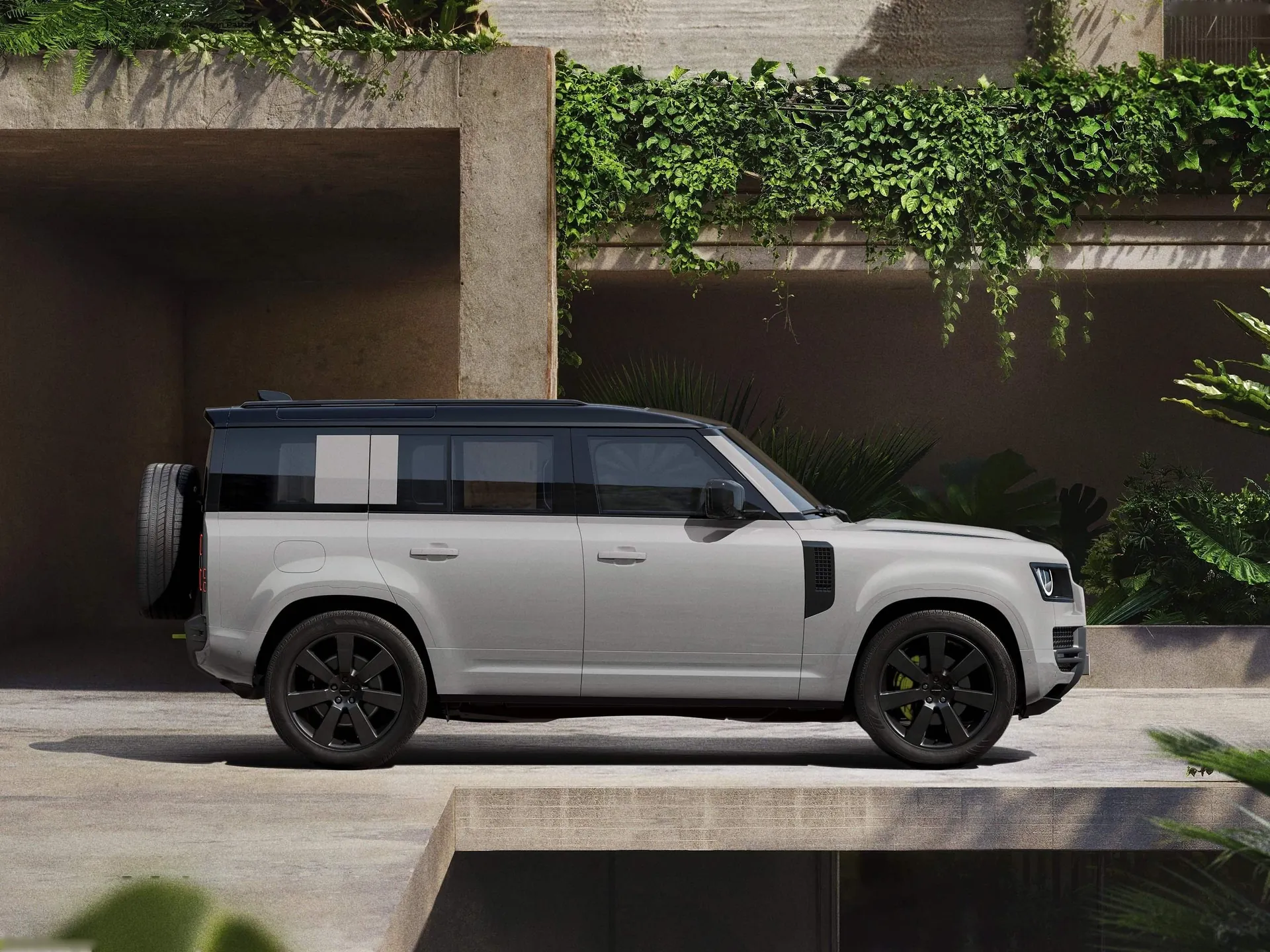 Land Rover Defender Vertex (2027) – boční profil