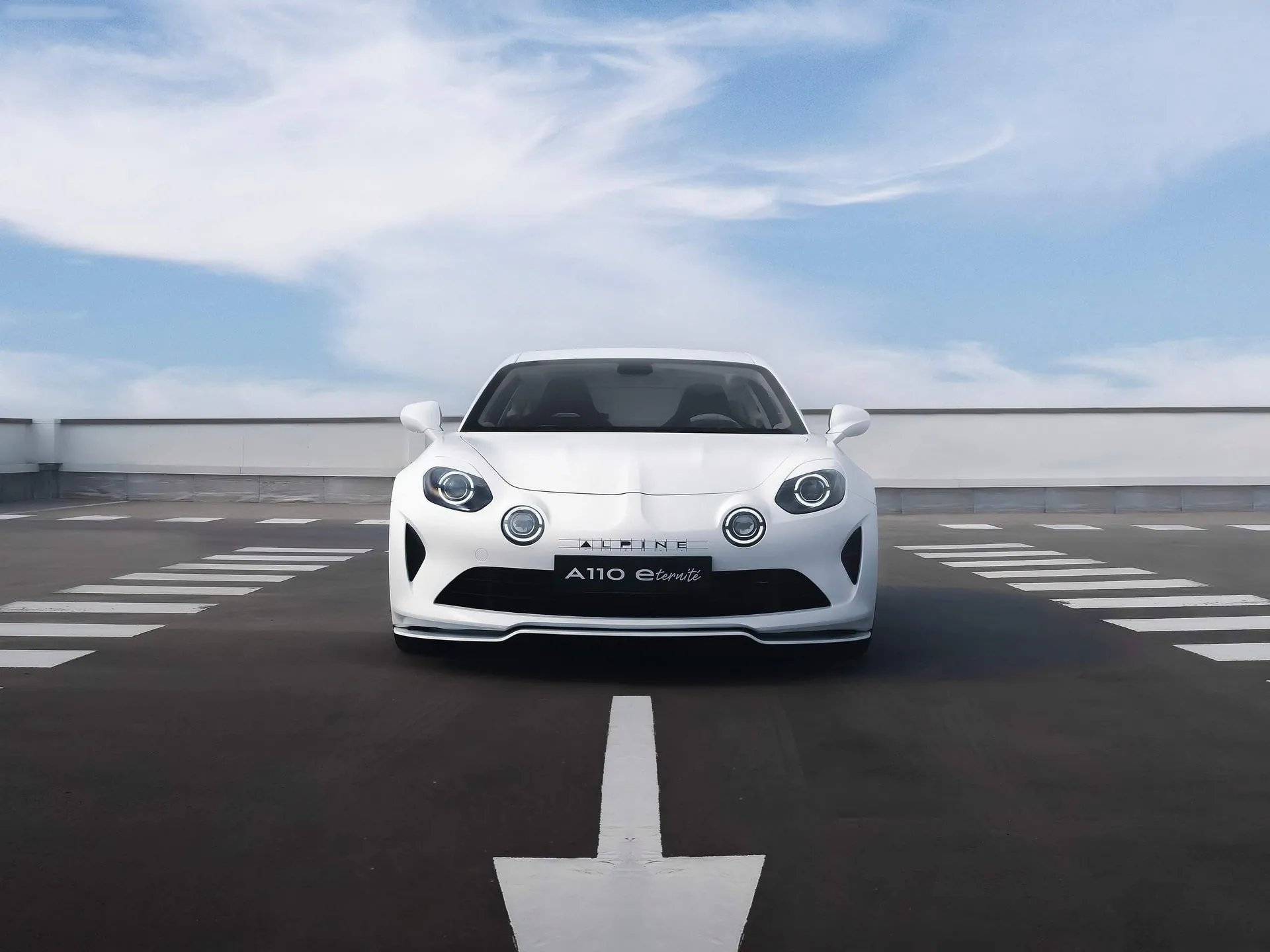 Alpine A110 E-ternite Concept (2022) – zepředu