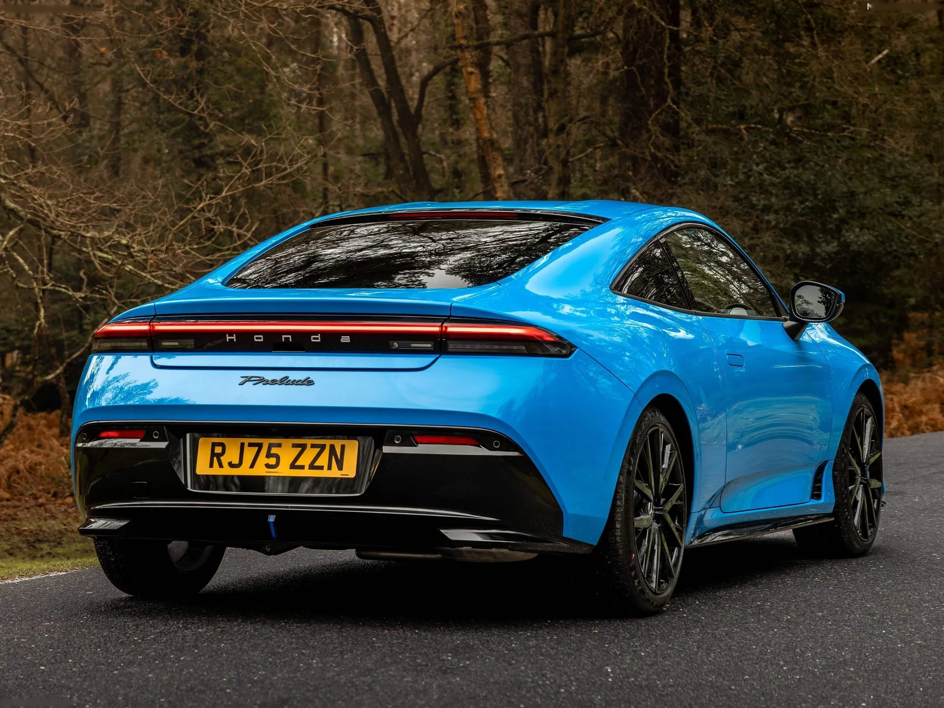 Honda Prelude [UK] (2026) – zadní tříčtvrteční pohled