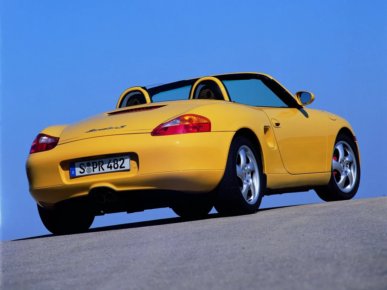 Porsche Boxster S (2001) - Rear Three-Quarter
