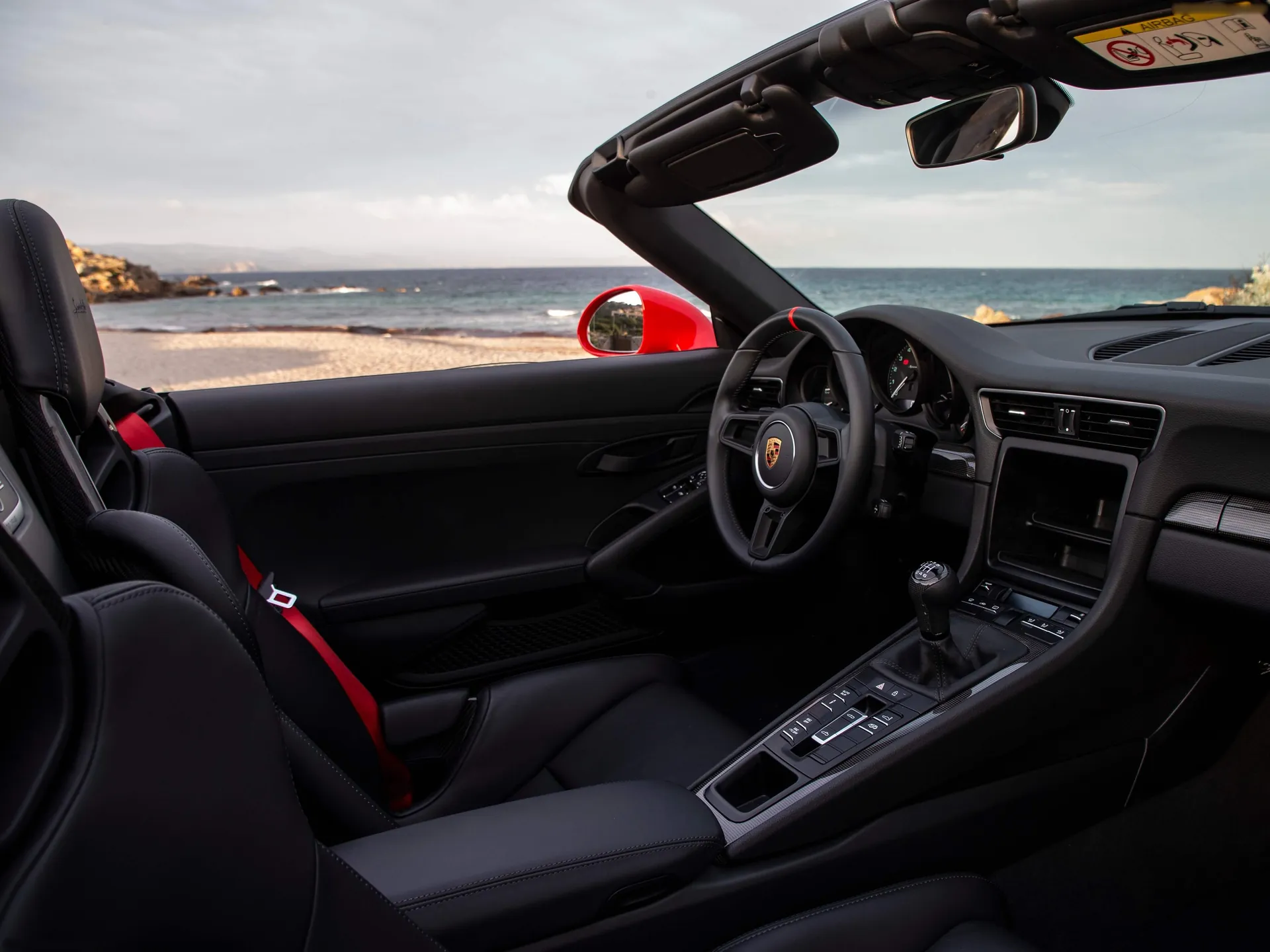 Porsche 911 Speedster (2019) – interiér