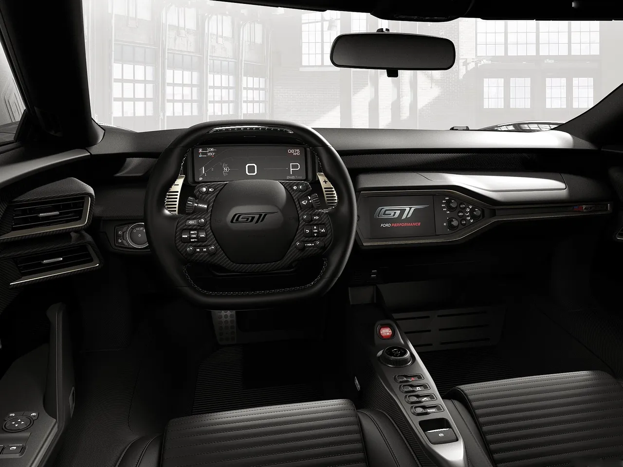 Ford GT 66 Heritage Edition (2017) – interiér