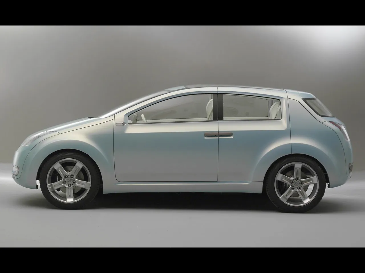 Hyundai E-Cubed Concept (2004) – boční profil