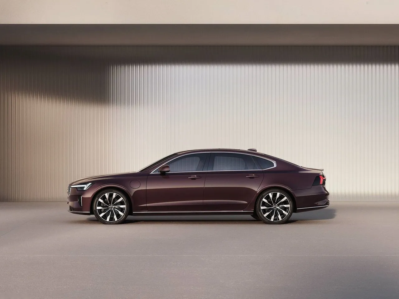Volvo S90 (2026) – boční profil