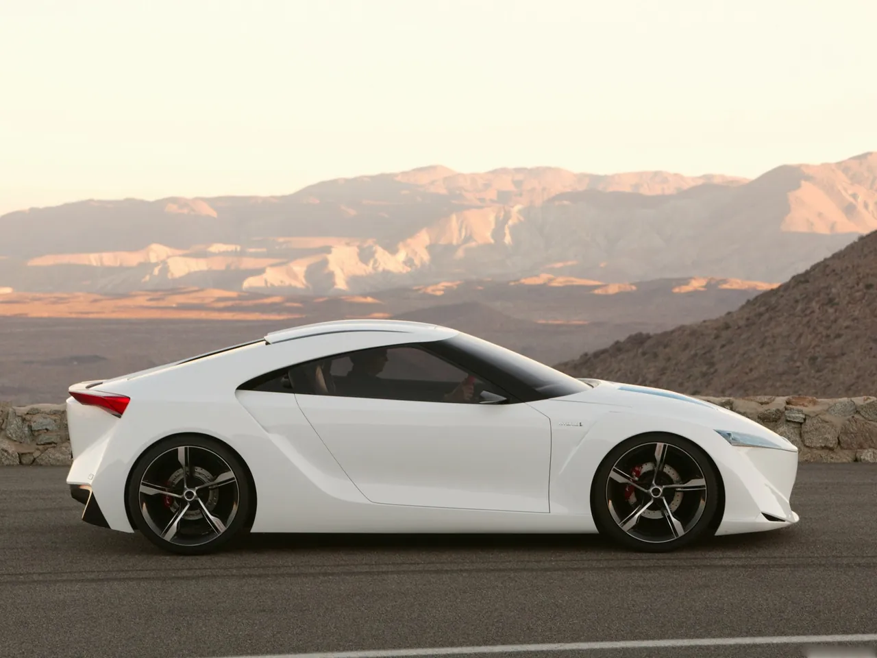 Toyota FT-HS Concept (2007) – boční profil