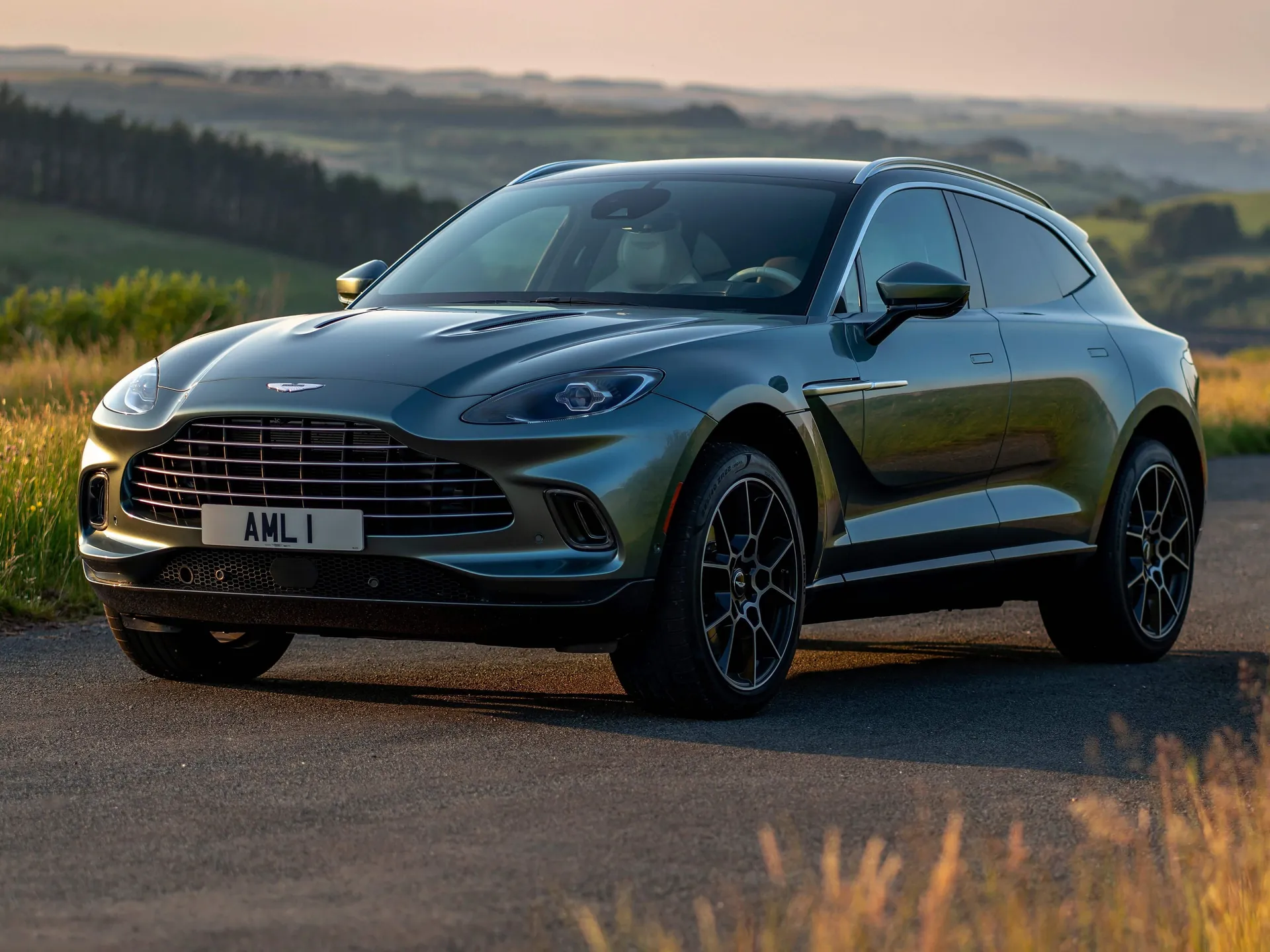 Aston Martin DBX Stirling Green (2021)