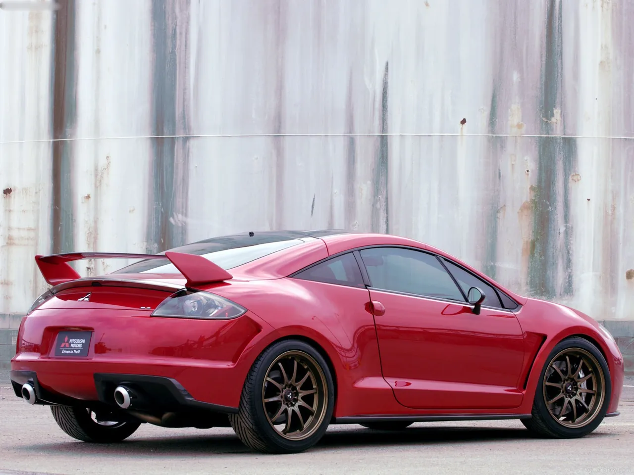 Mitsubishi Eclipse Ralliart Concept (2005) – zadní tříčtvrteční pohled