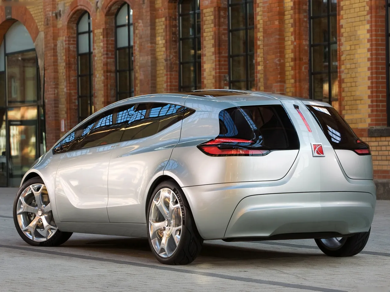 Saturn Flextreme Concept (2008) – zadní tříčtvrteční pohled