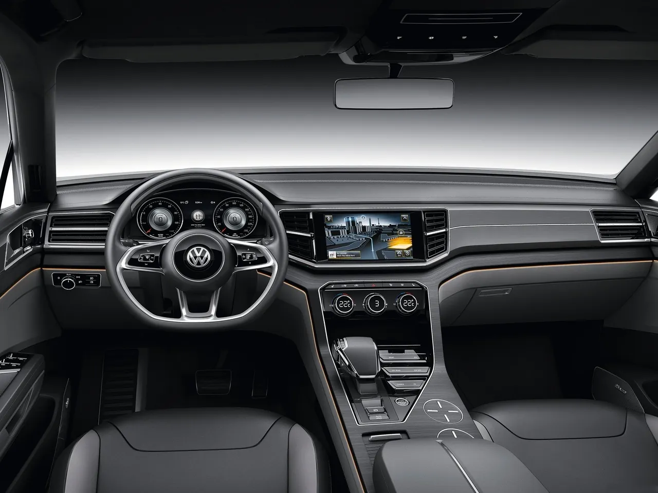 Volkswagen CrossBlue Coupe Concept (2013) – interiér