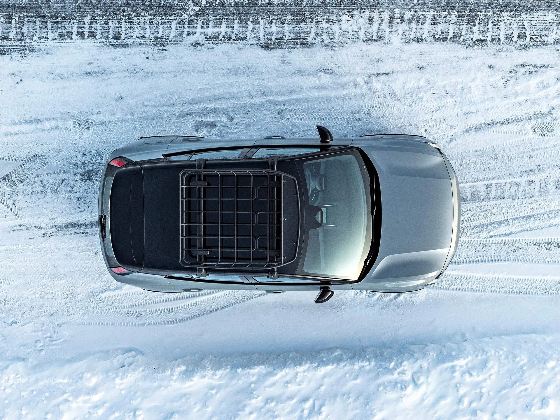 Volvo EX30 Cross Country (2026) – pohled shora