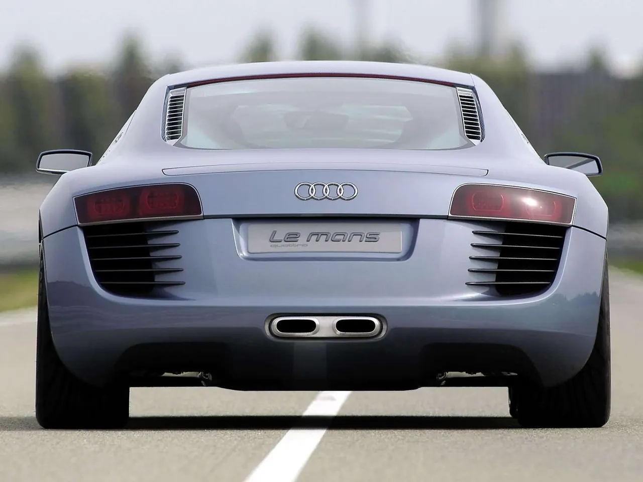 Audi Le Mans quattro Concept (2003) – zezadu