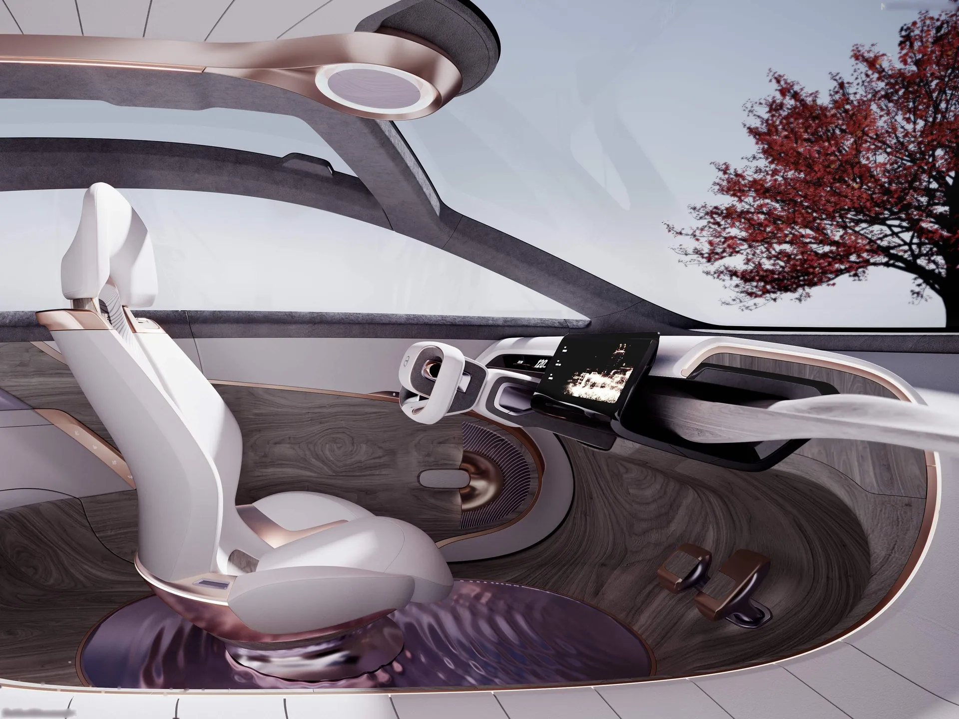 GAC Time Concept (2021) – interiér