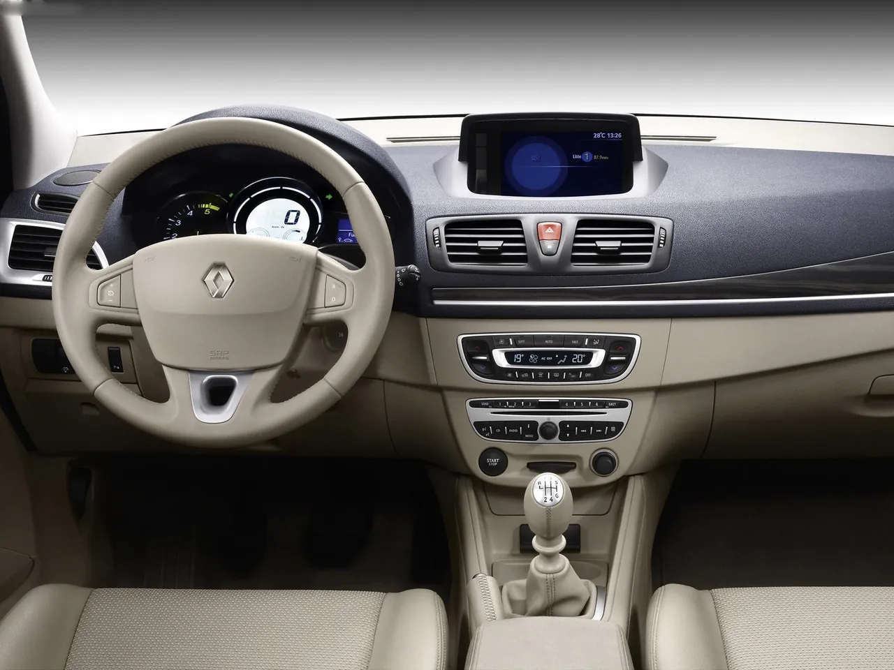 Renault Megane (2009) – interiér