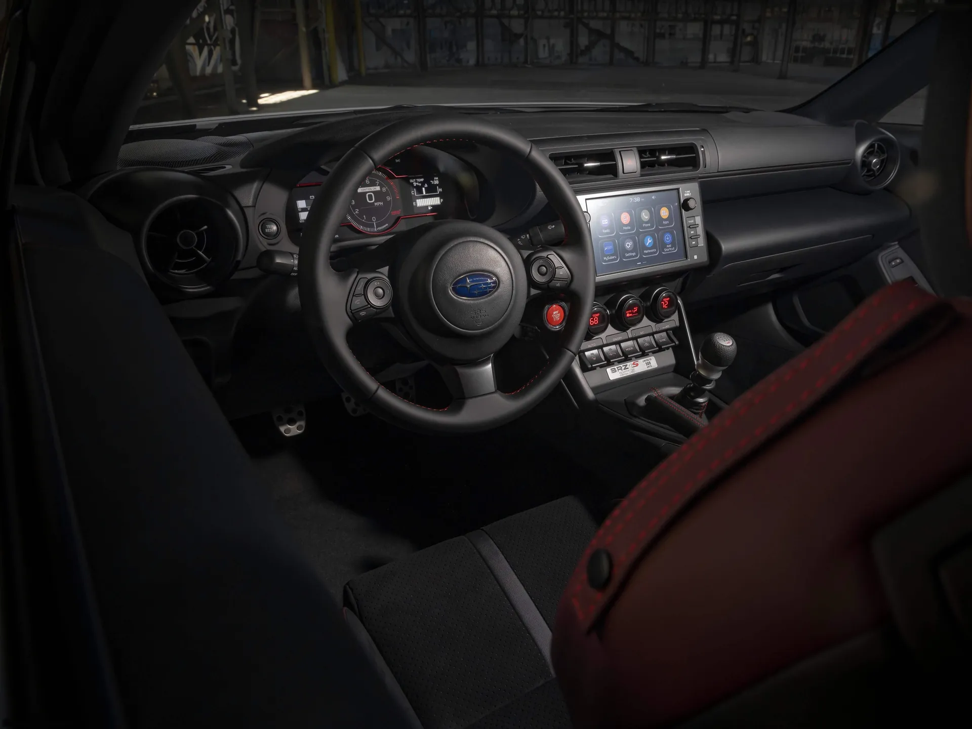Subaru BRZ ZC15 (2027) – interiér