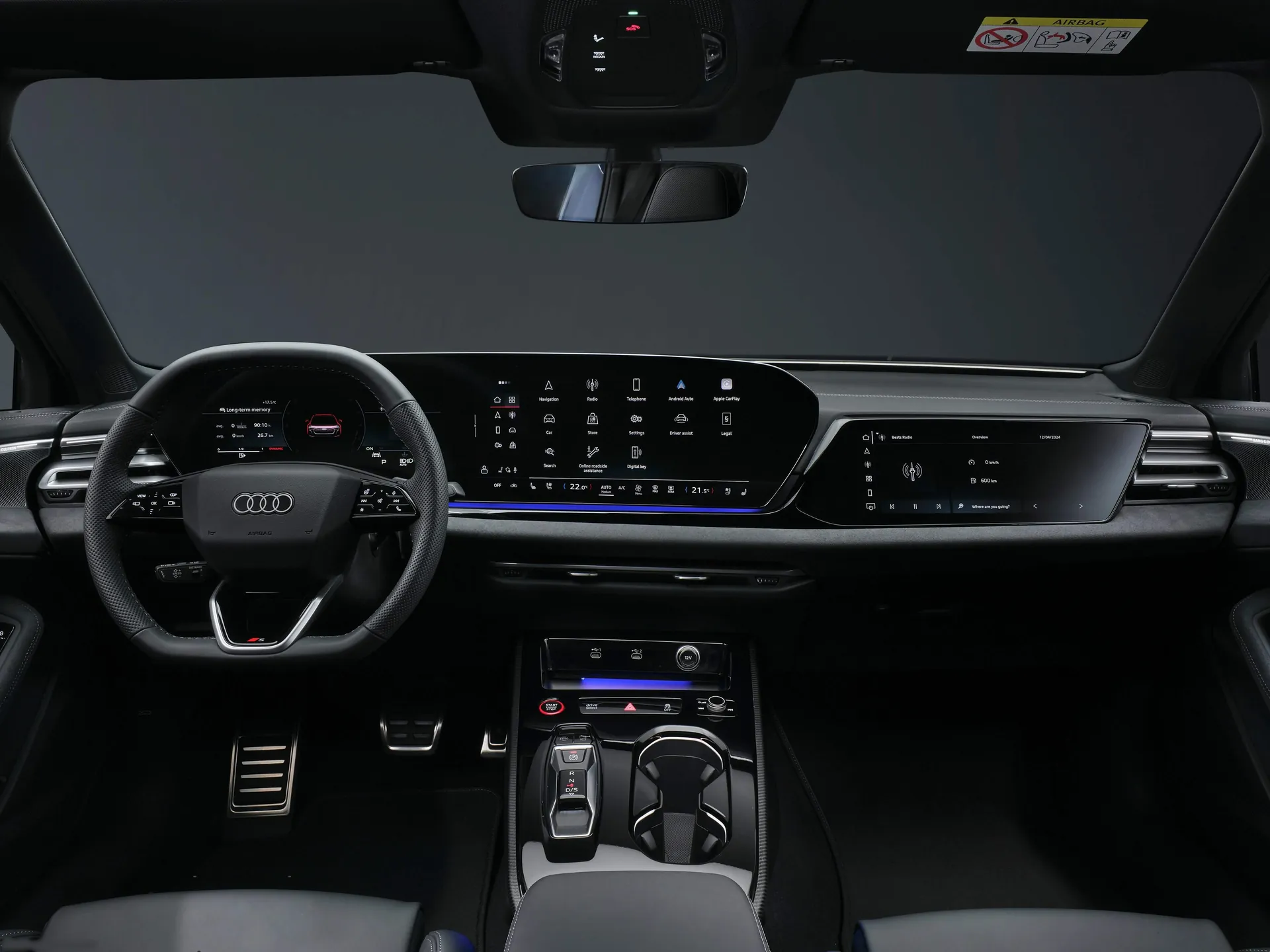 Audi S5 Sedan (2025) – interiér