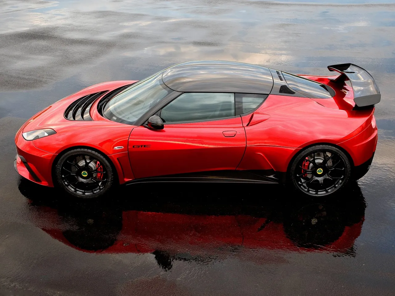 Lotus Evora GTE (2012) – boční profil