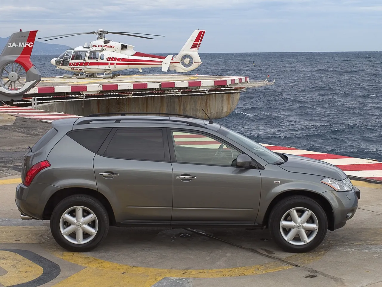 Nissan Murano (2005) – boční profil
