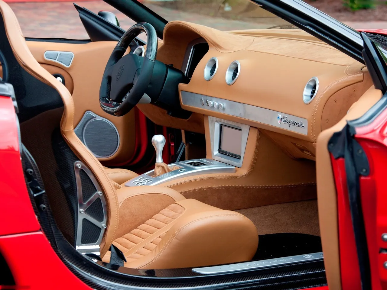 Panoz Esperante Spyder (2015) – interiér