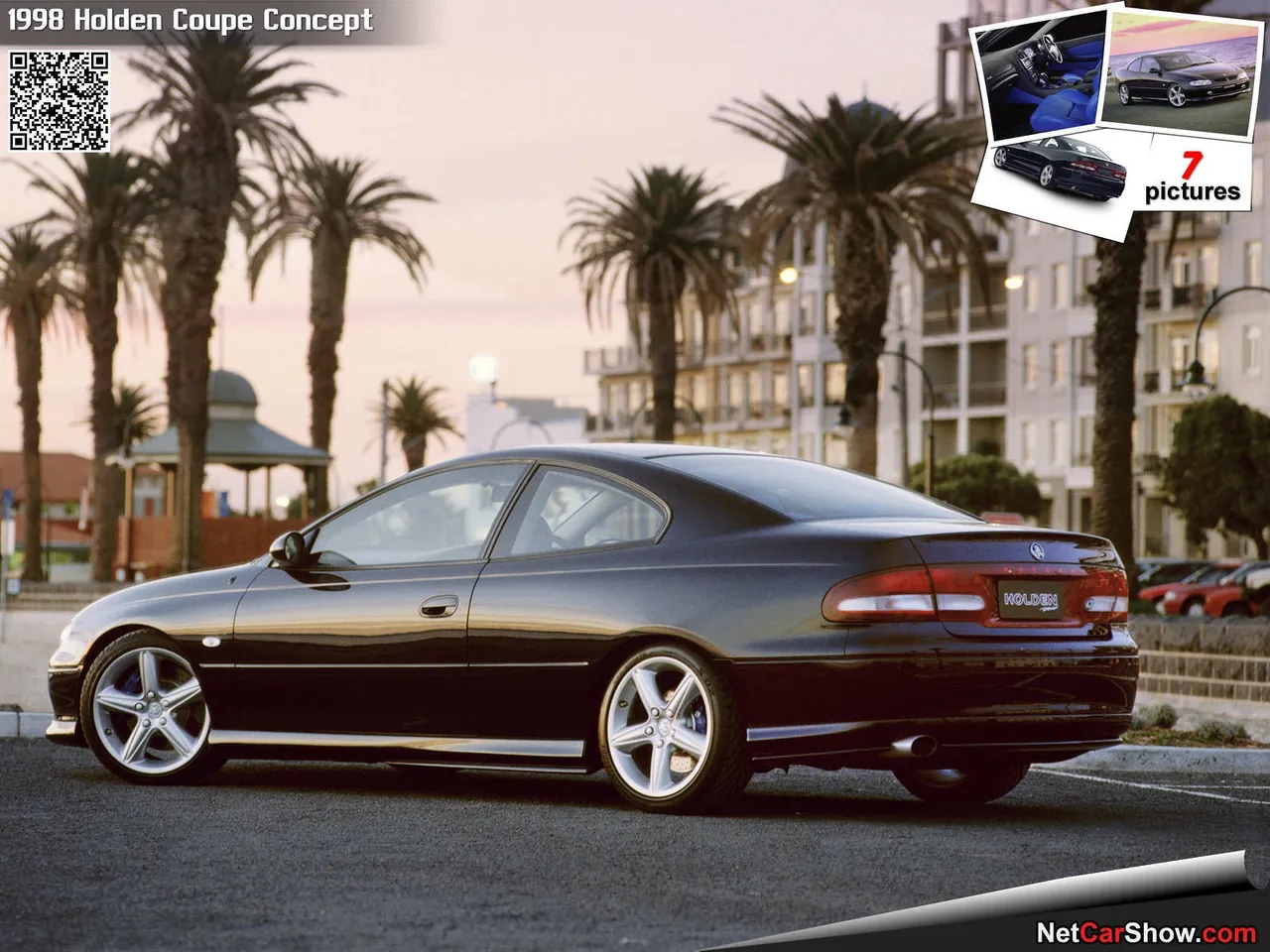 Holden Coupe Concept (1998) – zadní tříčtvrteční pohled