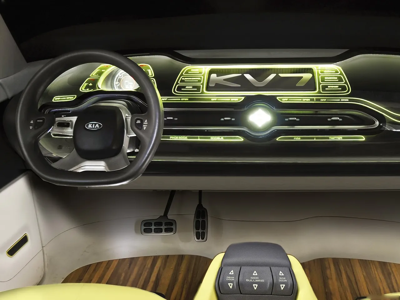 Kia KV7 Concept (2011) – interiér