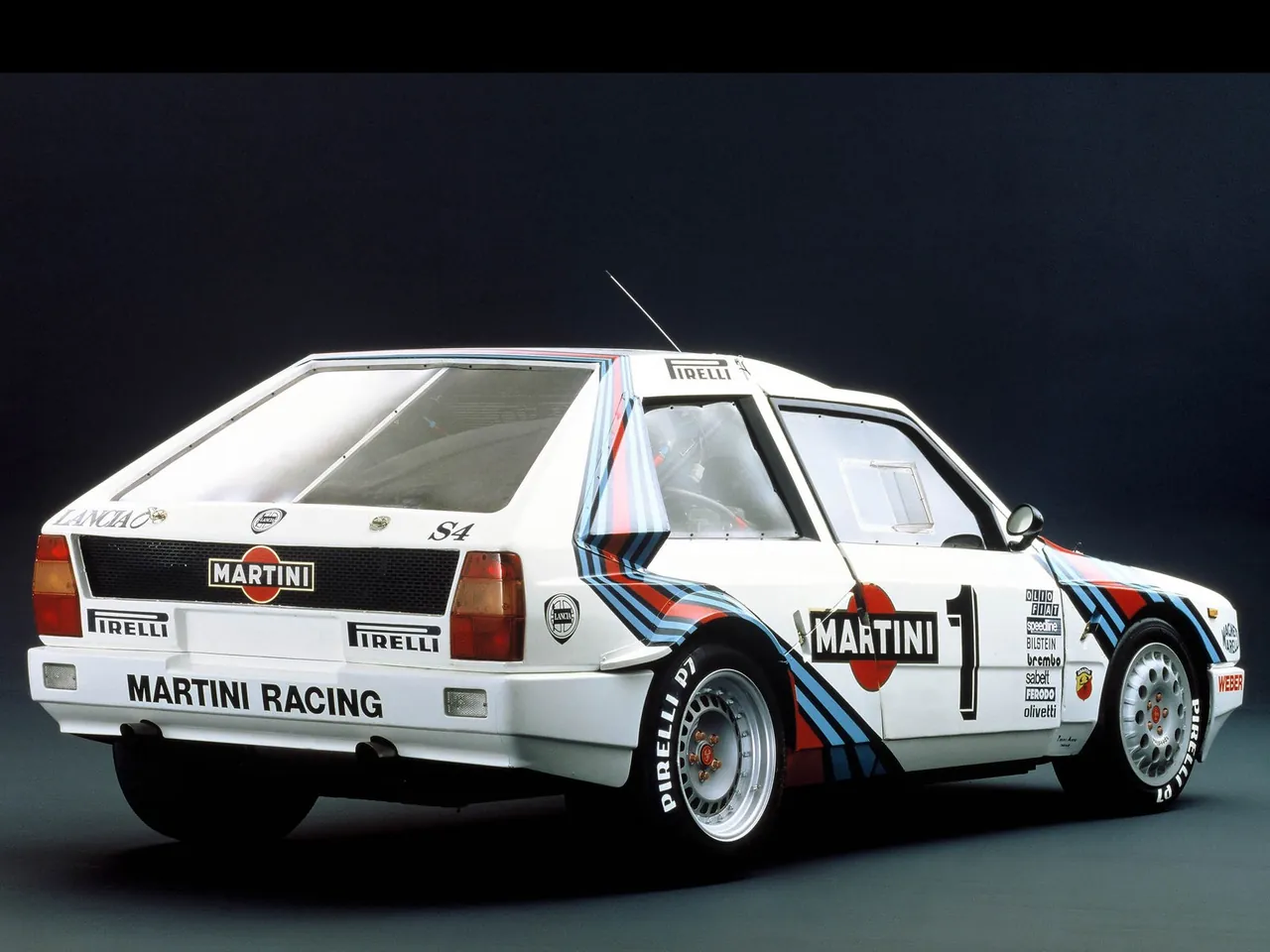 Lancia Delta S4 Gruppo B (1985) - Rear Three-Quarter
