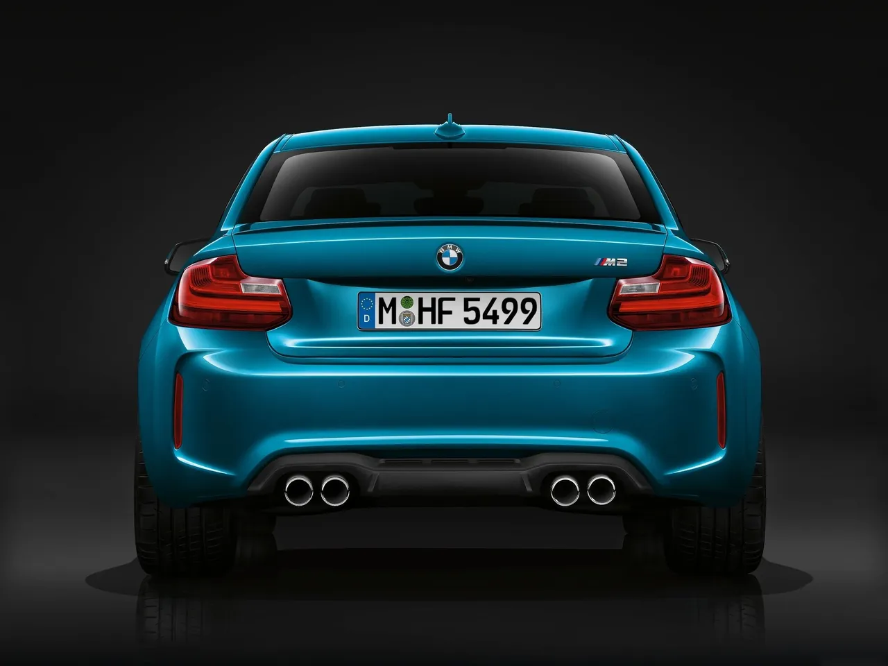 BMW M2 Coupe (2016) – zezadu
