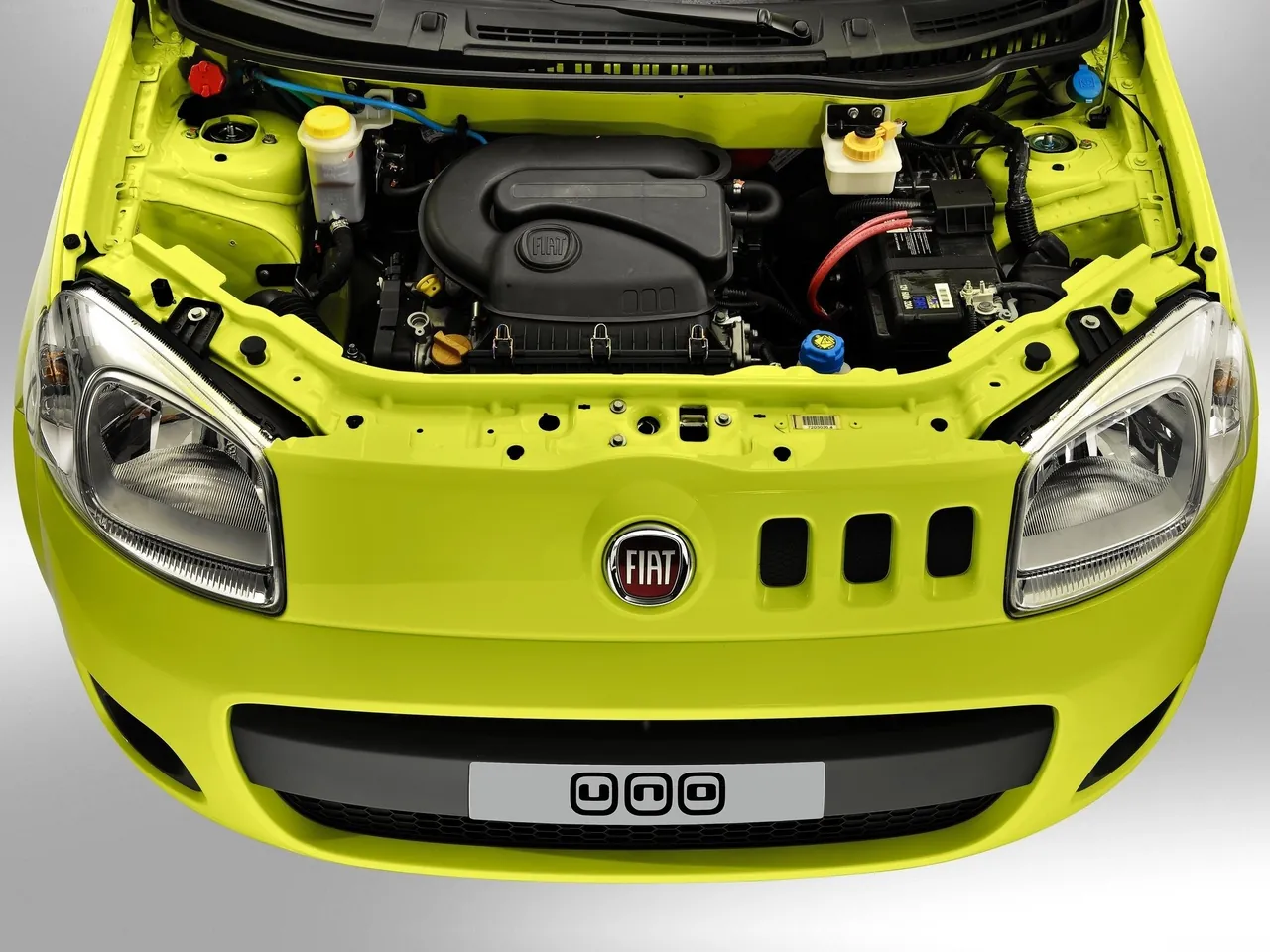 Fiat Uno (2011) – motorový prostor