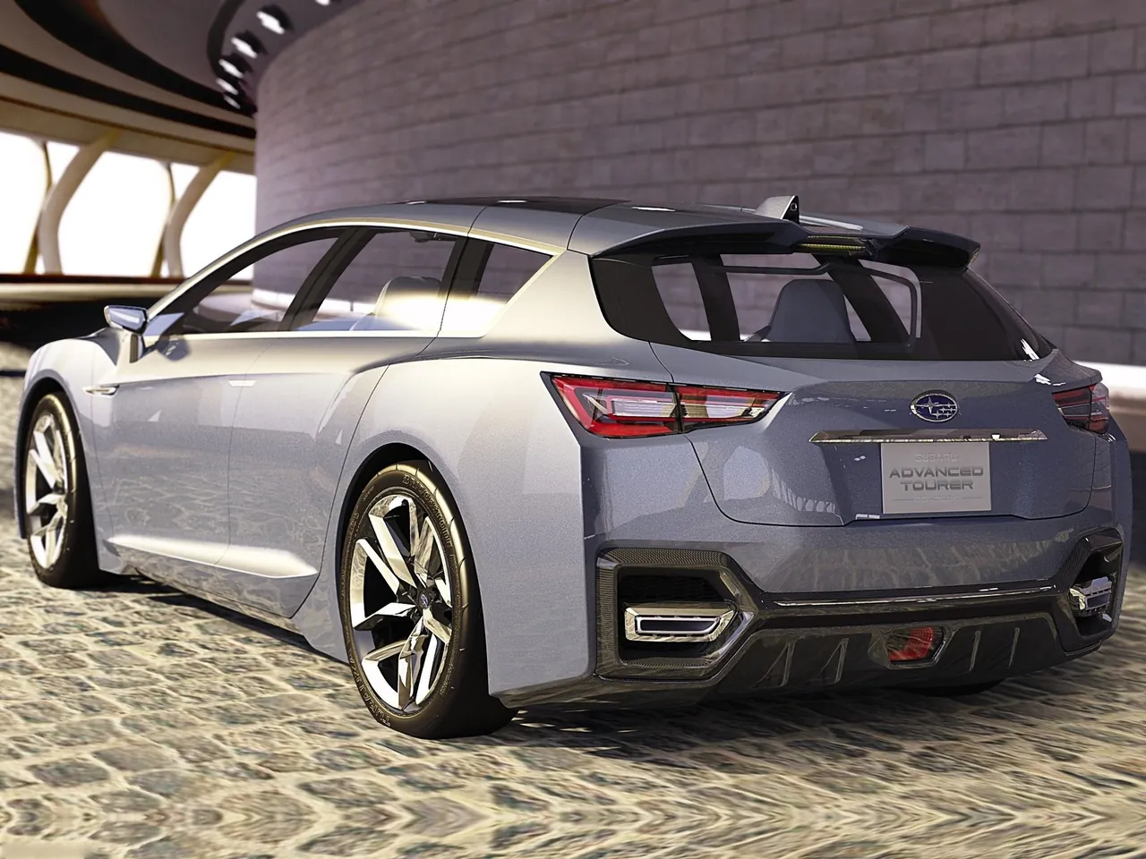 Subaru Advanced Tourer Concept (2011) – zadní tříčtvrteční pohled