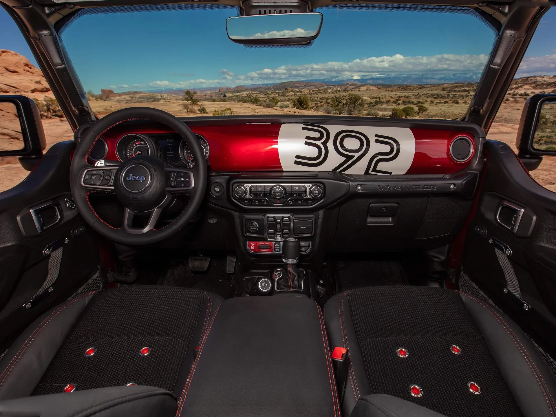 Jeep Low Down Concept (2024) – interiér
