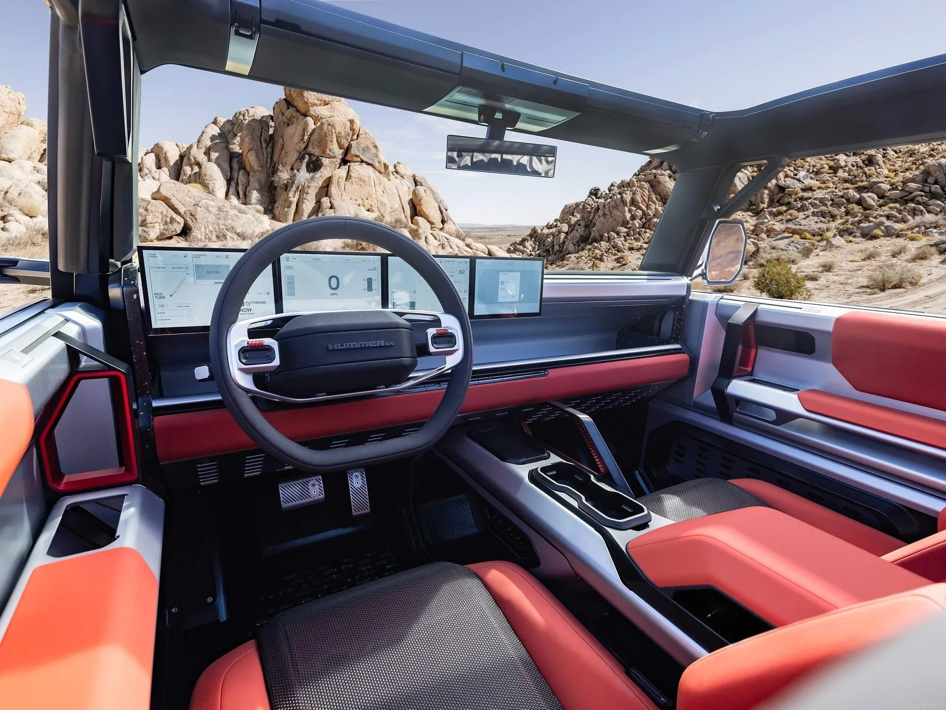 GMC Hummer X SUV Concept (2026) – interiér