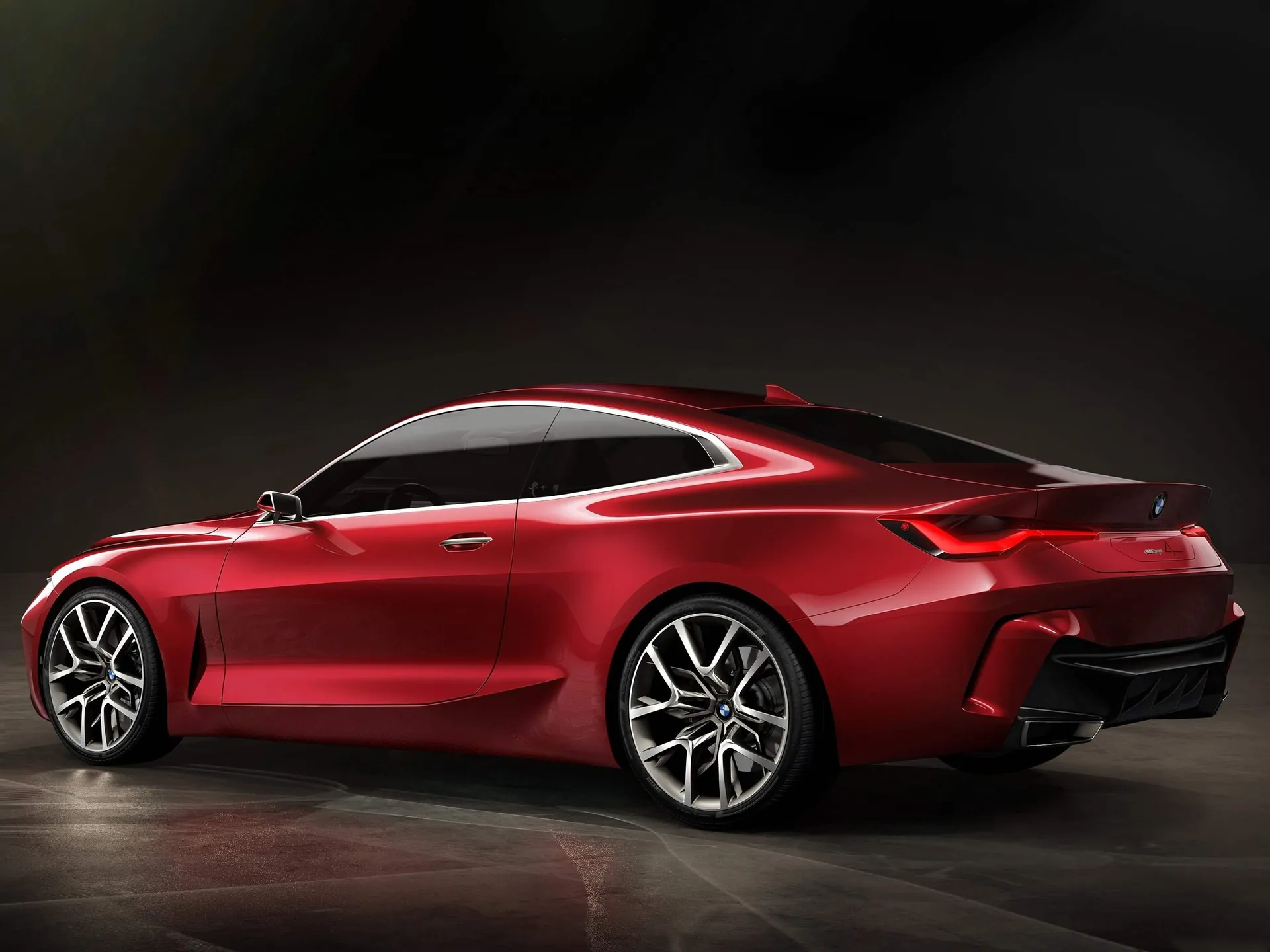 BMW 4 Concept (2019) – zadní tříčtvrteční pohled