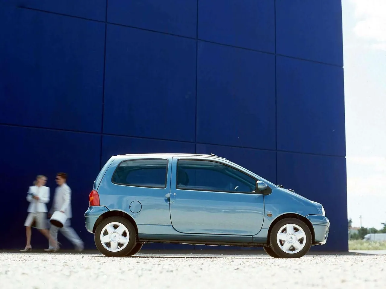 Renault Twingo (2002) – boční profil