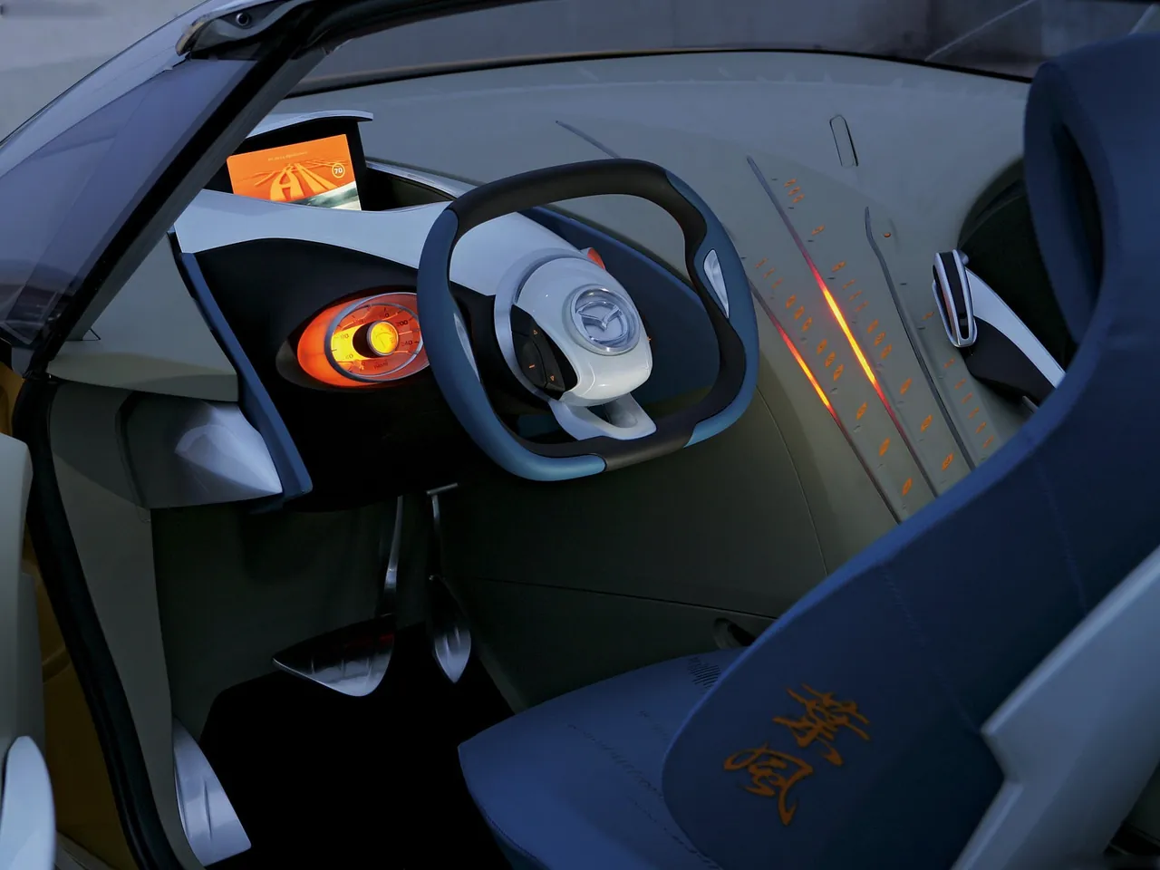 Mazda Hakaze Concept (2007) – interiér