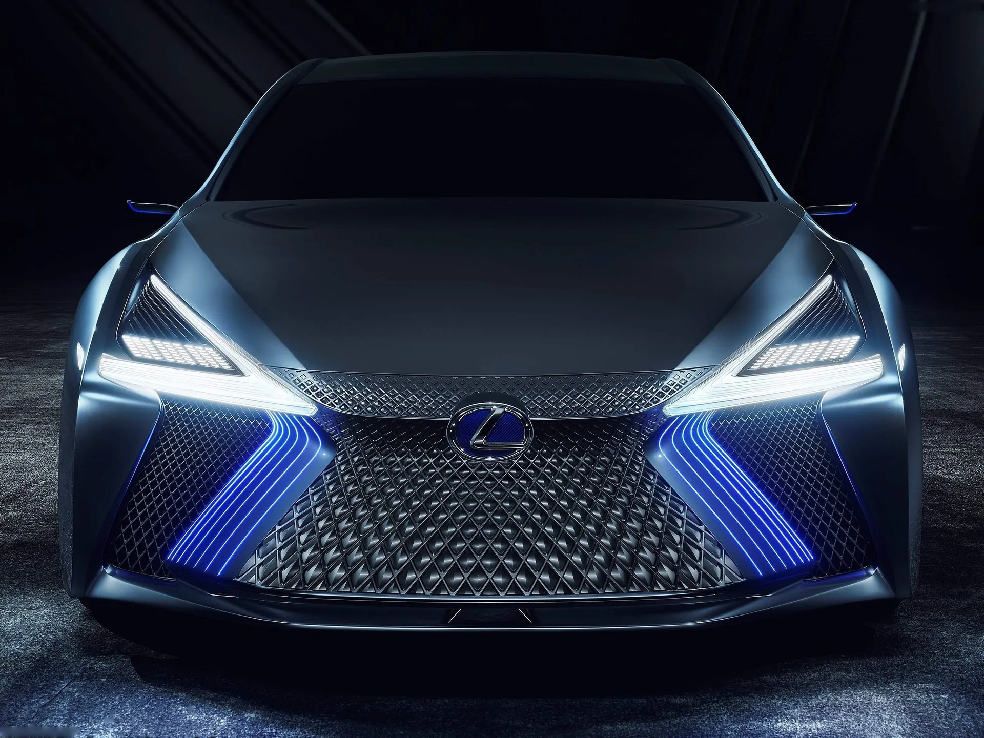 Lexus LS plus Concept (2017) – zepředu