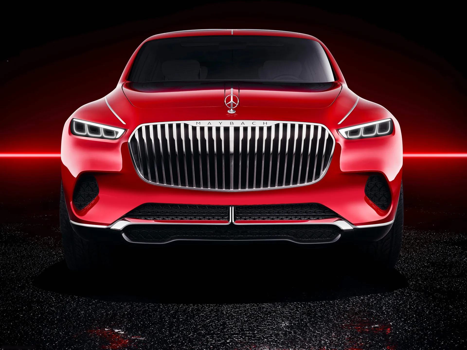 Mercedes-Benz Vision Maybach Ultimate Luxury Concept (2018) – zepředu
