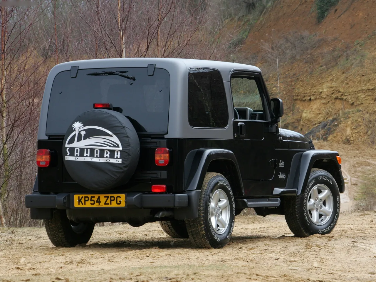 Jeep Wrangler [UK] (2005) - Rear Three-Quarter