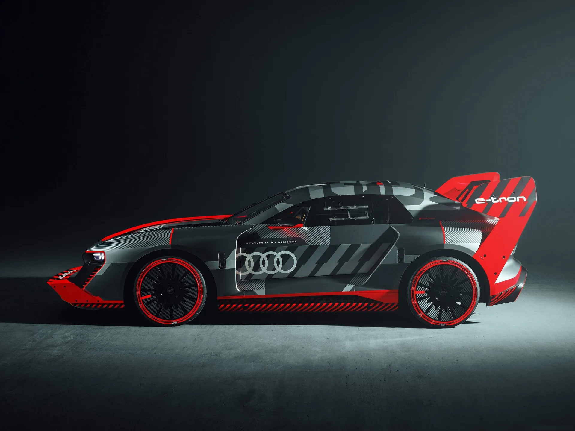Audi S1 Hoonitron Concept (2021) - Side Profile