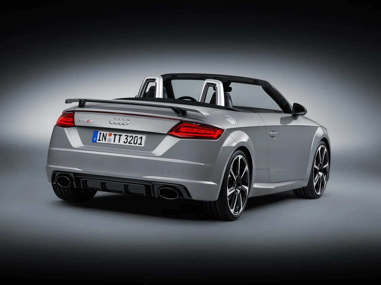 Audi TT RS Roadster (2017) - Rear Three-Quarter