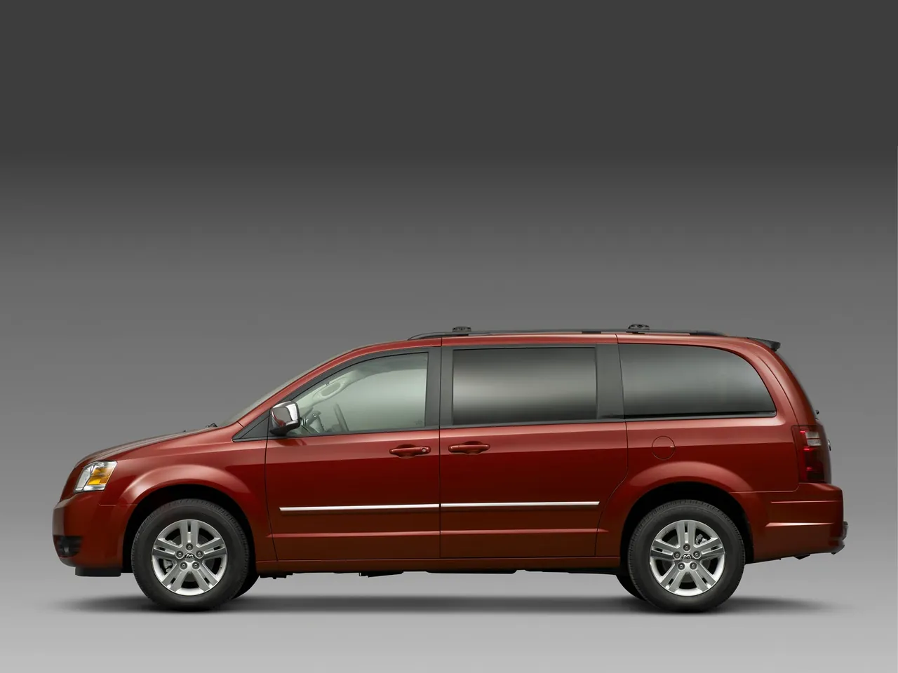 Dodge Grand Caravan (2008) – boční profil