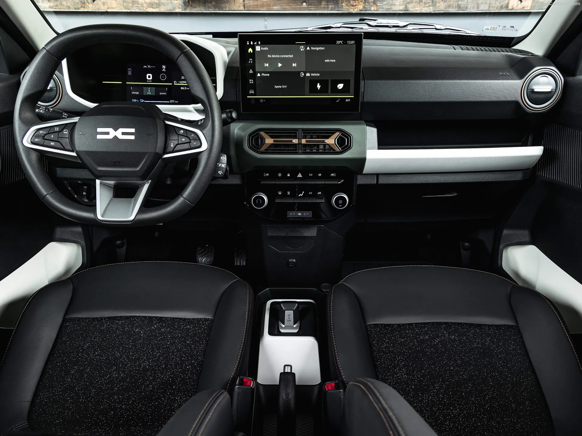 Dacia Spring (2025) – interiér