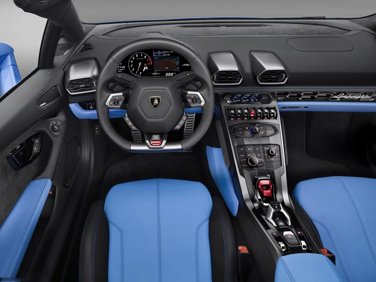 Lamborghini Huracan LP610-4 Spyder (2017) - Interior