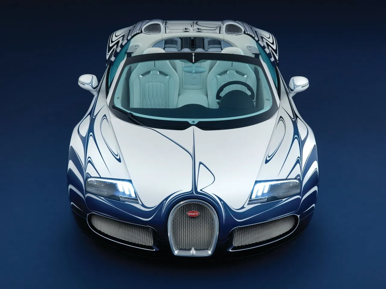 Bugatti Veyron Grand Sport LOr Blanc (2011) – zepředu