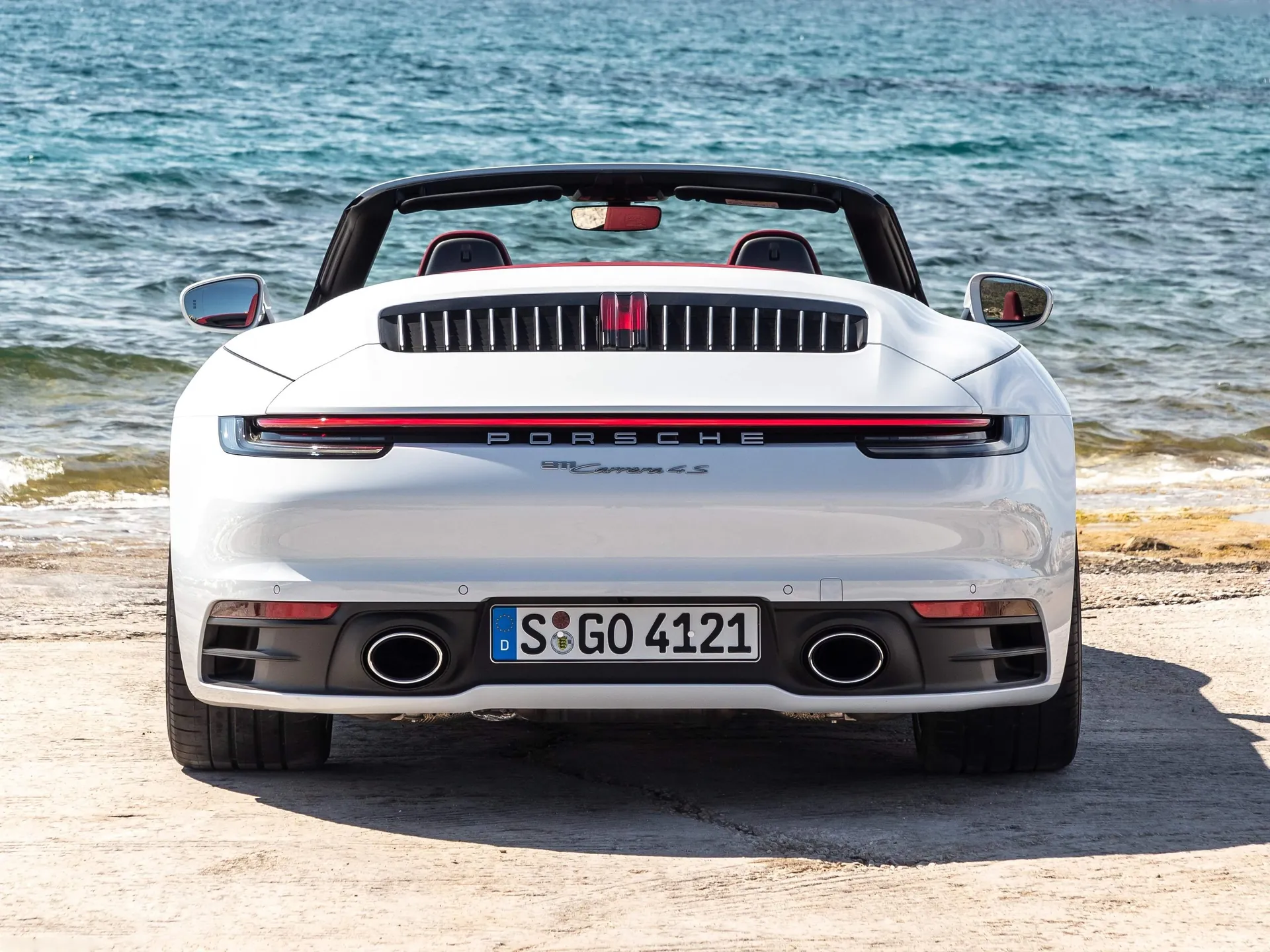 Porsche 911 Carrera 4S Cabriolet (2019) - Rear