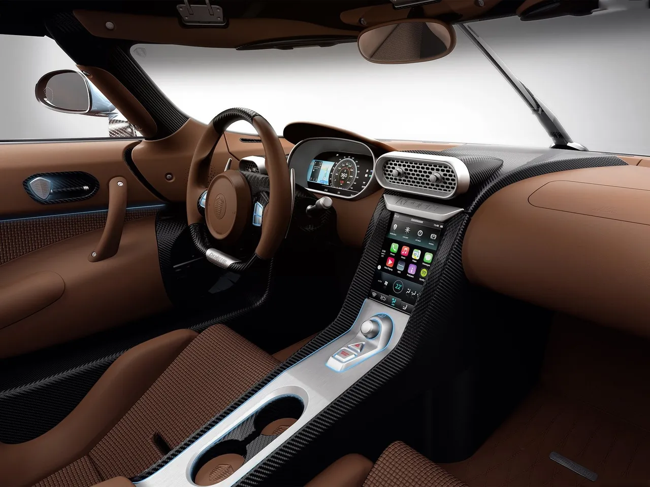 Koenigsegg Regera (2015) – interiér