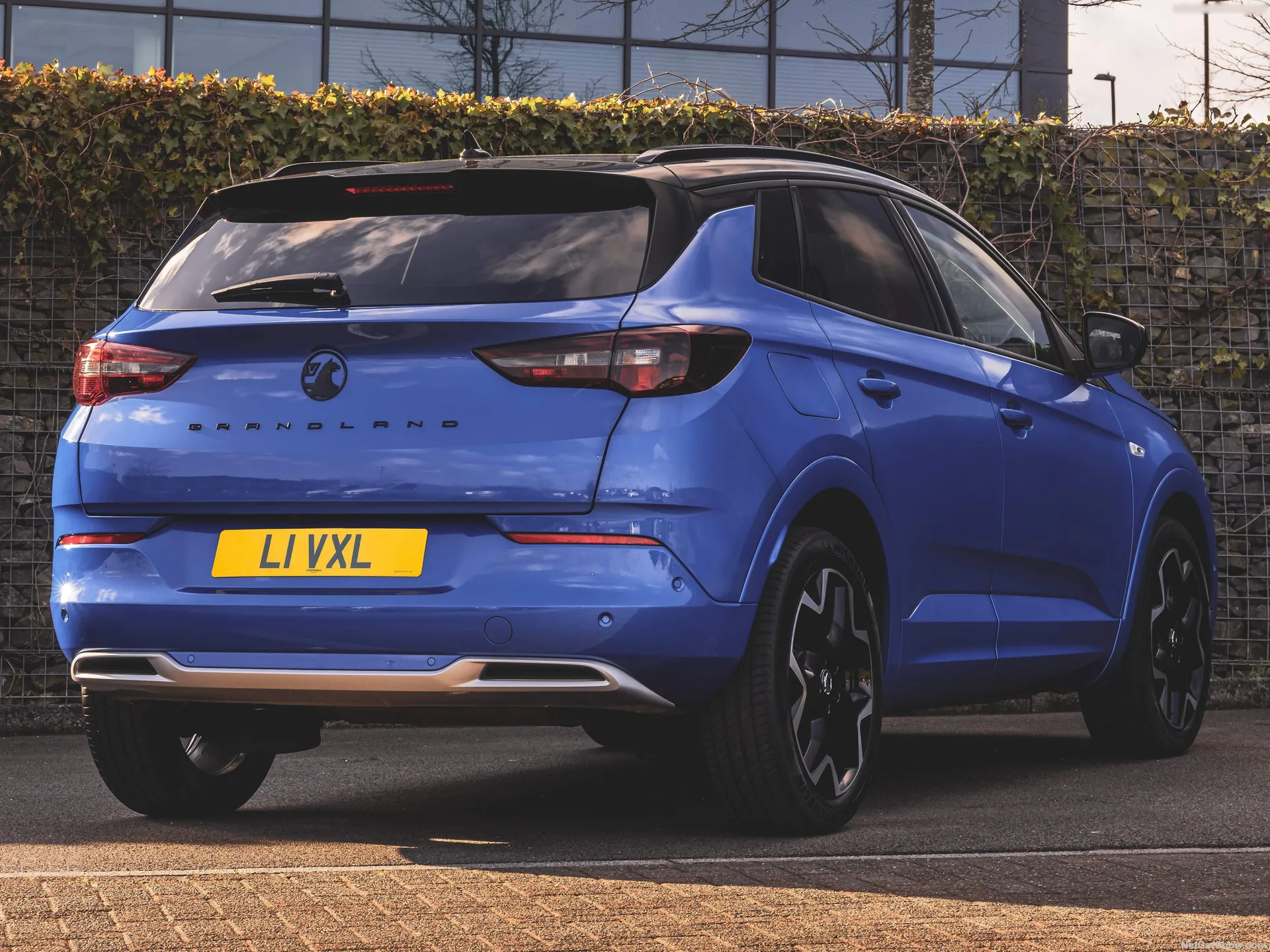 Vauxhall Grandland (2022) – zadní tříčtvrteční pohled
