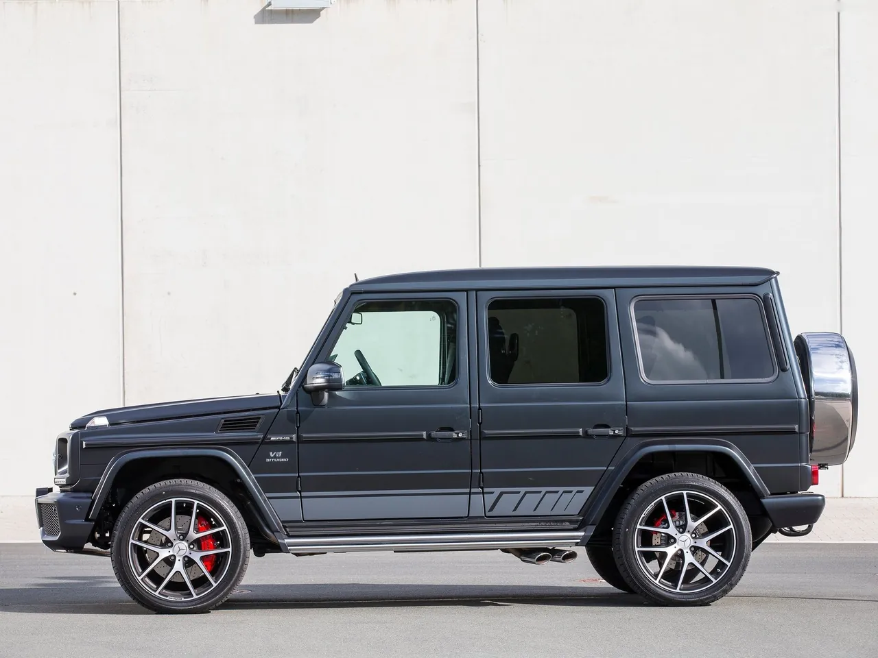 Mercedes-Benz G-Class (2016) - Side Profile