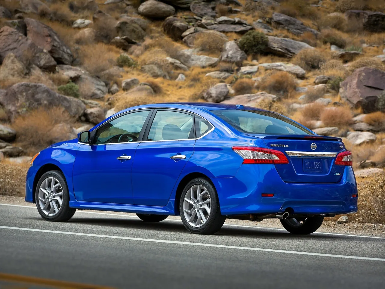 Nissan Sentra (2013) - Rear Three-Quarter