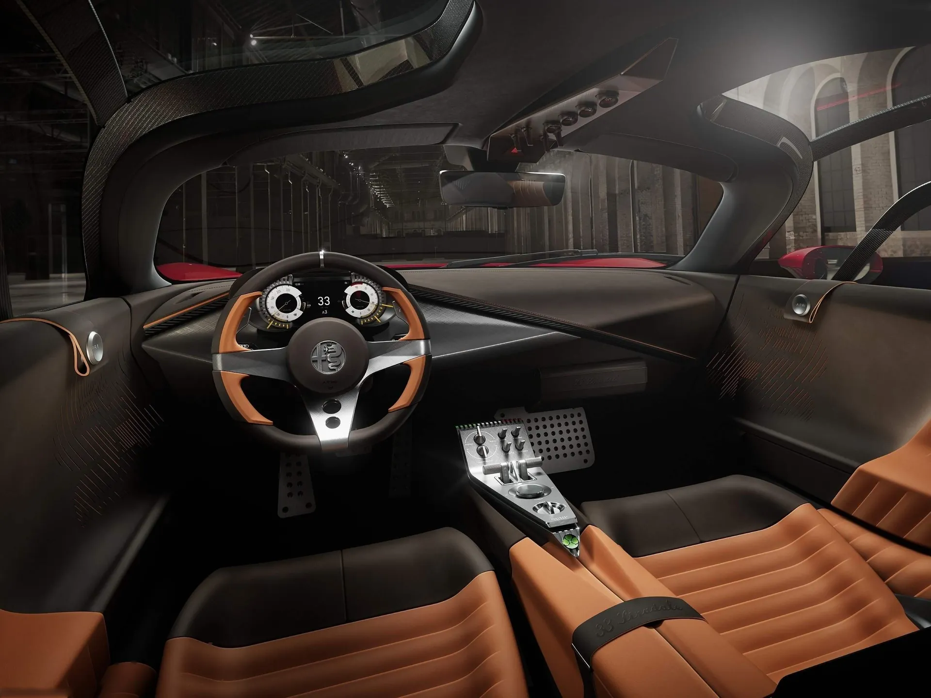Alfa Romeo 33 Stradale (2024) – interiér