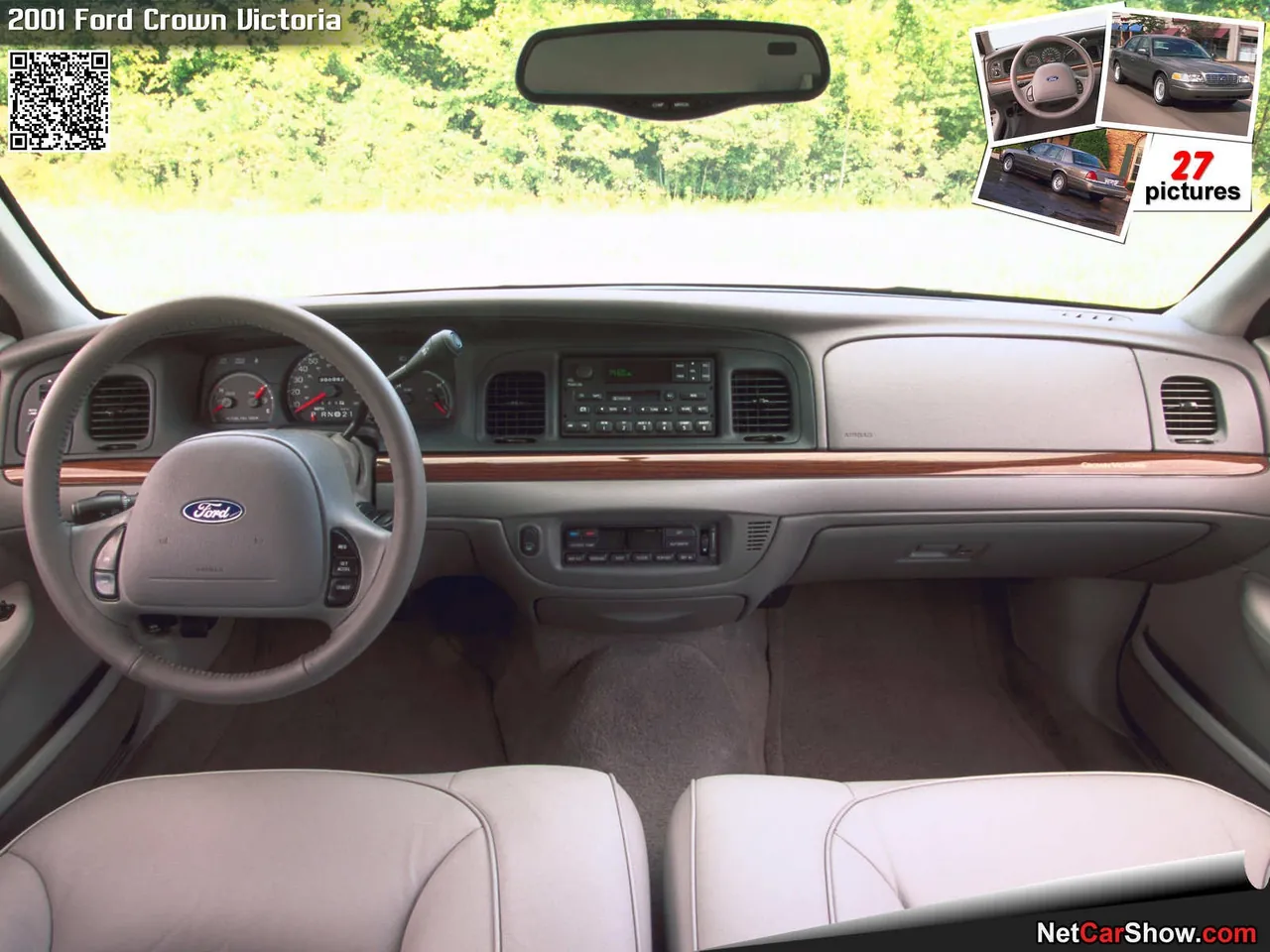 Ford Crown Victoria (2001) – interiér