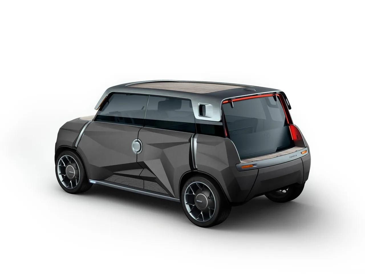 Toyota ME.WE Concept (2013) – zadní tříčtvrteční pohled